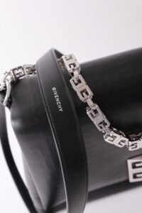 Givenchy 4G Chain Shoulder Bag — Black Leather - Image 7