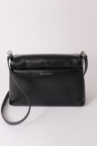 Givenchy 4G Chain Shoulder Bag — Black Leather - Image 12