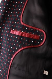 Gucci Heart Print Wool Blazer – Size IT 46 - Image 6