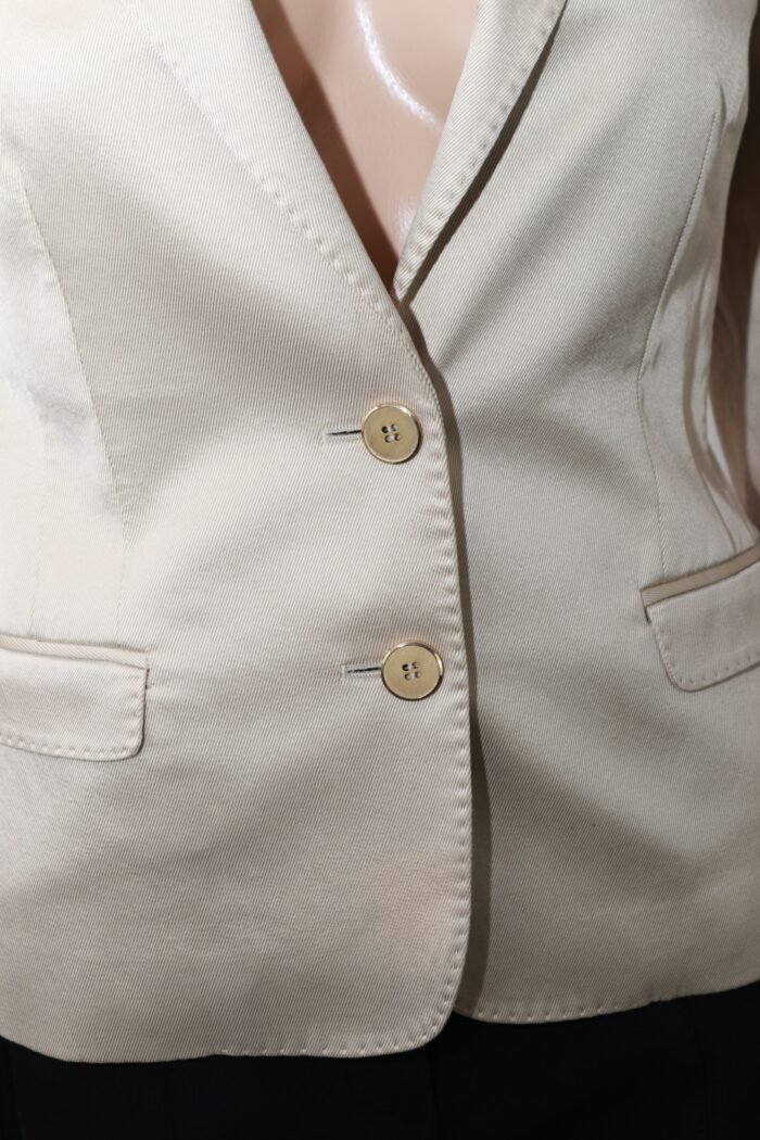 Dolce & Gabbana Beige Fitted Blazer – Size IT 40 - Image 5