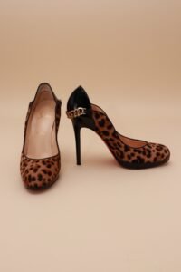 Christian Louboutin Doremi 120 Pony Leo & Patent Leather