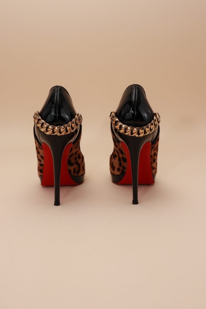 Christian Louboutin Doremi 120 Pony Leo & Patent Leather - Image 5