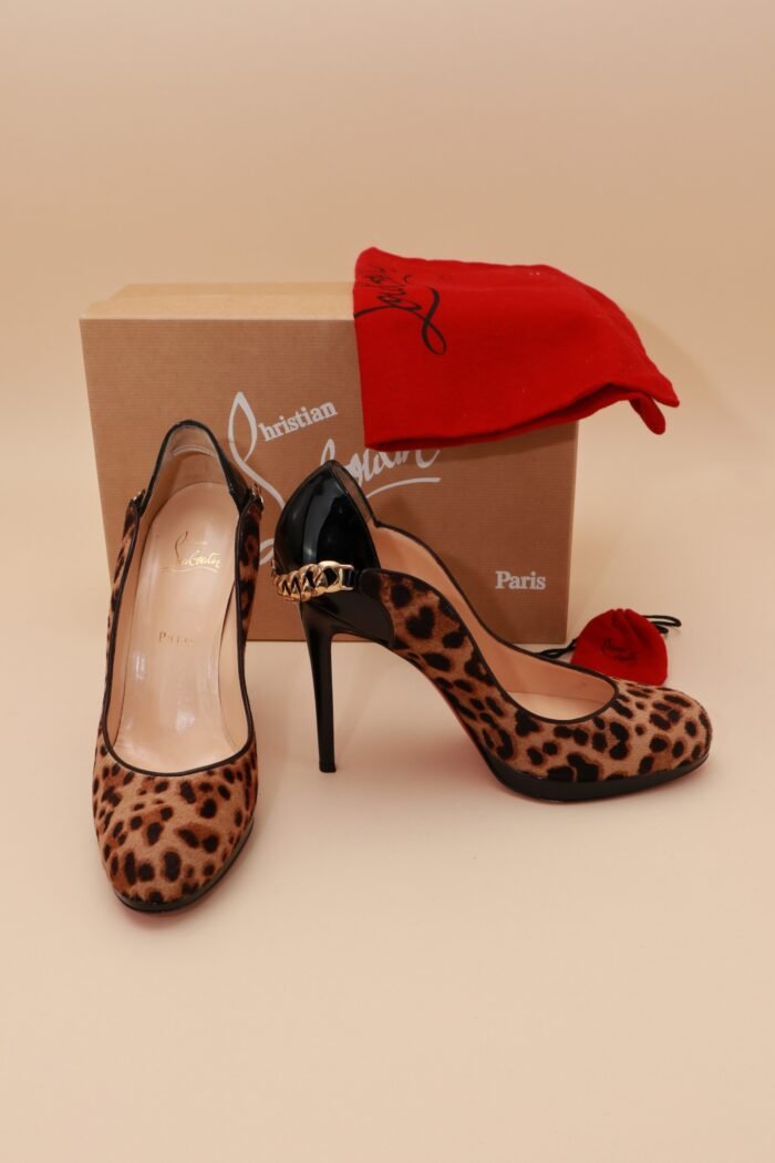 Christian Louboutin Doremi 120 Pony Leo & Patent Leather - Image 2