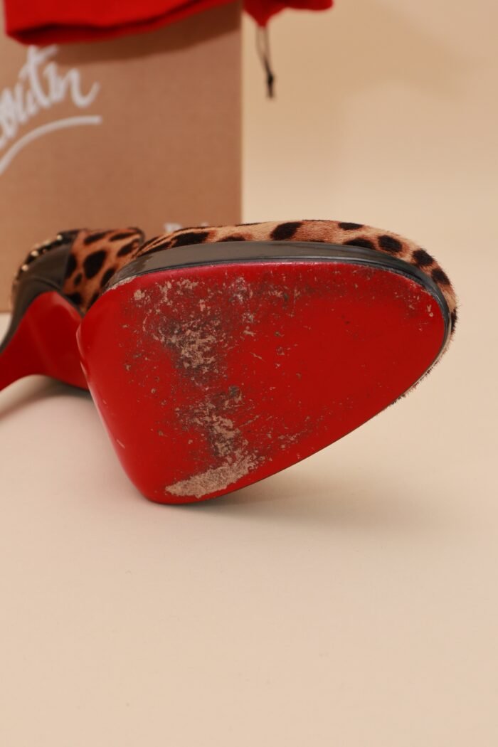 Christian Louboutin Doremi 120 Pony Leo & Patent Leather - Image 6