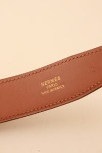 Hermès Vintage Kelly Belt – Size 65 - Image 9