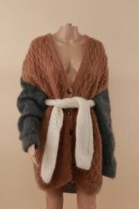 Loewe Oversized Knot Mohair Cardigan - Size M - Image 8