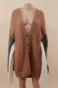 Loewe Oversized Knot Mohair Cardigan - Size M - Image 2