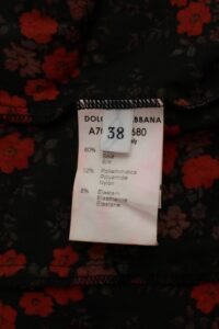 Dolce & Gabbana Floral Corset Top & Black Lace Skirt - IT 38 - Image 8