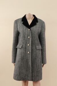 Gucci Grey Wool Coat — Size IT 46 
