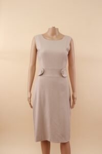 Dolce & Gabbana Belted Sheath Dress — IT 44 - Image 2