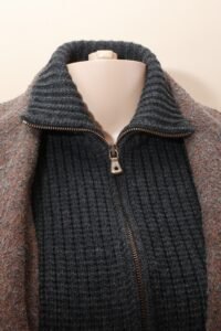 Dolce & Gabbana Tweed Blazer with Ribbed Sweater – IT 42 - Image 7