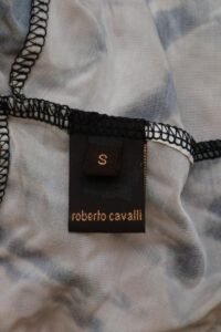 Roberto Cavalli Animal Print Draped Dress – S - Image 7