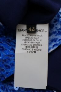 Versace Blue Panther Sequin Dress – IT 42 - Image 7