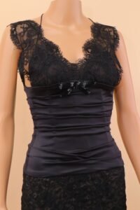 Dolce & Gabbana Lace Corset Halterneck Dress – IT 38 - Image 7