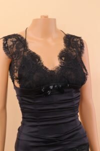 Dolce & Gabbana Lace Corset Halterneck Dress – IT 38 - Image 9