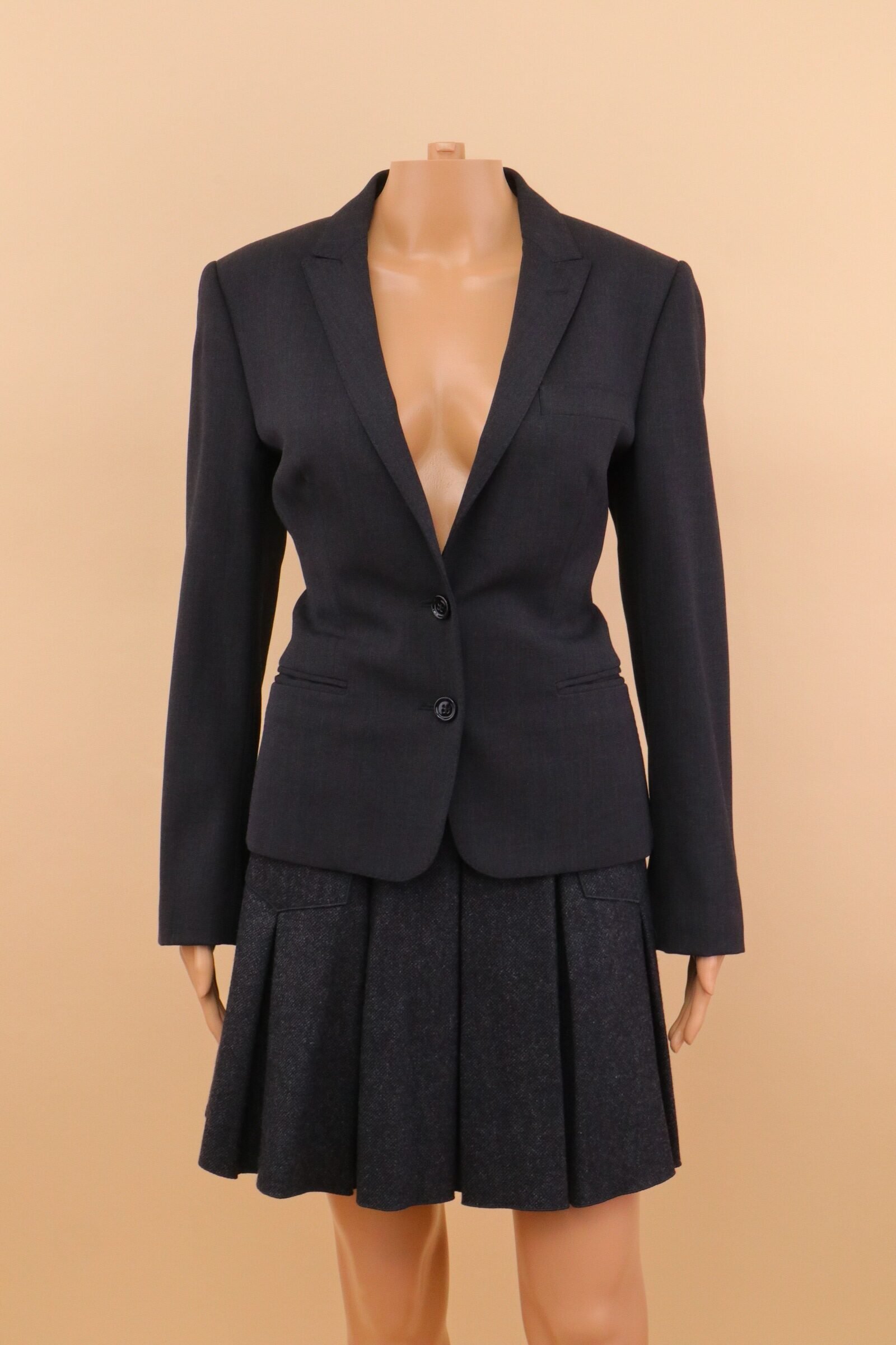 IMG_5080 Dolce & Gabbana Tailored Virgin Wool Blazer – IT 44 - Image 1