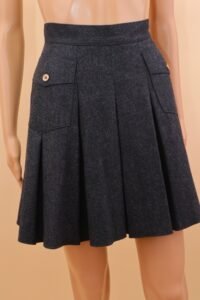 Dolce & Gabbana Wool & Cashmere Pleated Skirt – IT 40 - Image 8