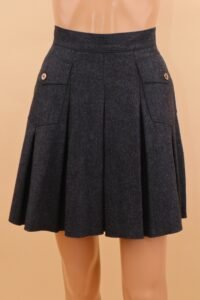 Dolce & Gabbana Wool & Cashmere Pleated Skirt – IT 40