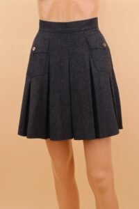 Dolce & Gabbana Wool & Cashmere Pleated Skirt – IT 40 - Image 5
