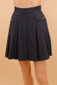 Dolce & Gabbana Wool & Cashmere Pleated Skirt – IT 40 - Image 6