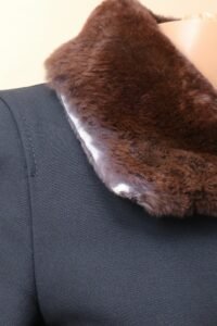 Dolce & Gabbana Wool & Fur Coat – IT 40 - Image 4