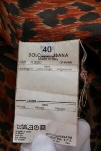 Dolce & Gabbana Wool & Fur Coat – IT 40 - Image 8