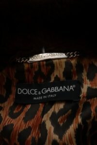 Dolce & Gabbana Wool & Fur Coat – IT 40 - Image 7