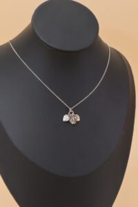 Christian Dior Vintage Heart Charm Necklace - Image 3