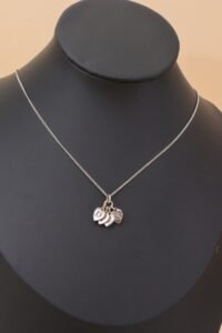 Christian Dior Vintage Heart Charm Necklace - Image 2
