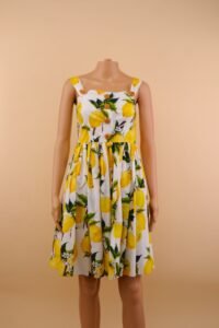 Dolce & Gabbana Lemon Print Dress – IT 38 - Image 7