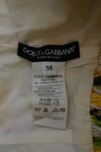 Dolce & Gabbana Lemon Print Dress – IT 38 - Image 8