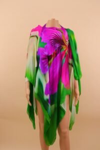 Roberto Cavalli Orchid Silk Halterneck Dress – IT 40