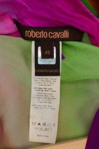 Roberto Cavalli Orchid Silk Halterneck Dress – IT 40 - Image 6