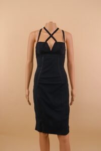 Dolce & Gabbana Strappy Corset Silk Dress – IT 40