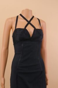 Dolce & Gabbana Strappy Corset Silk Dress – IT 40 - Image 4