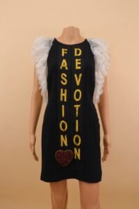 Dolce & Gabbana “Fashion Devotion” Embellished Dress – IT 40