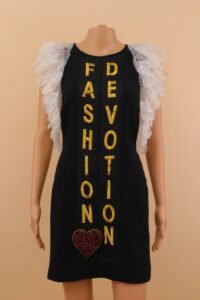 Dolce & Gabbana “Fashion Devotion” Embellished Dress – IT 40 - Image 2