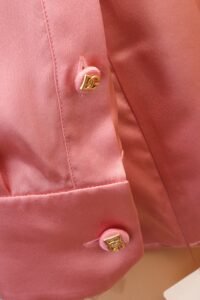 Dolce & Gabbana Draped Silk Satin Blouse – IT 40 - Image 4