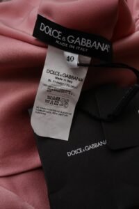 Dolce & Gabbana Draped Silk Satin Blouse – IT 40 - Image 7