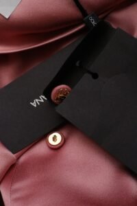 Dolce & Gabbana Draped Silk Satin Blouse – IT 40 - Image 9