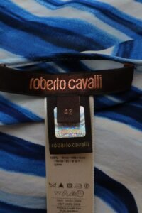 Roberto Cavalli Silk Blouse with Belt – IT 42 - Image 6