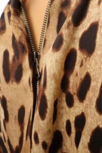 Dolce & Gabbana Leopard Silk Blouse – IT 42 - Image 4