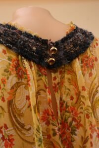 Dolce & Gabbana Floral Baroque Print Top – IT 44 - Image 5