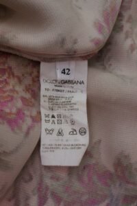 Dolce & Gabbana Floral Silk Blend Top – IT 42 - Image 5
