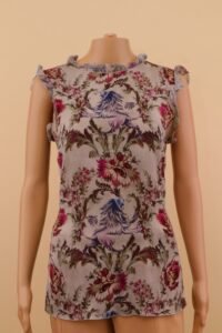 Dolce & Gabbana Floral Silk Blend Top – IT 42