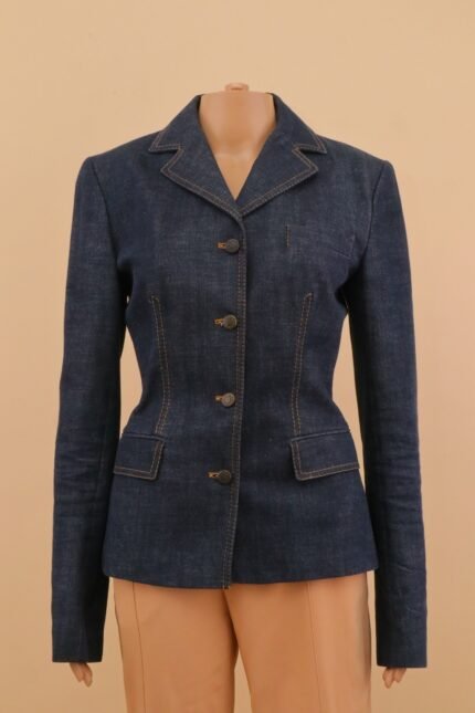 Dolce & Gabbana Tailored Denim Blazer – IT 44