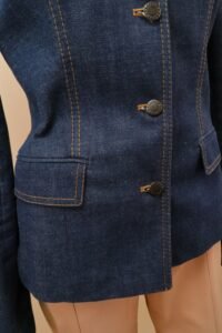 Dolce & Gabbana Tailored Denim Blazer – IT 44 - Image 4