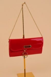 Christian Louboutin Patent-Leather Riviera Clutch - Image 10