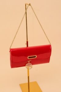 Christian Louboutin Patent-Leather Riviera Clutch - Image 2