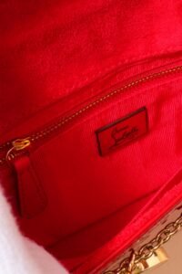 Christian Louboutin Patent-Leather Riviera Clutch - Image 7